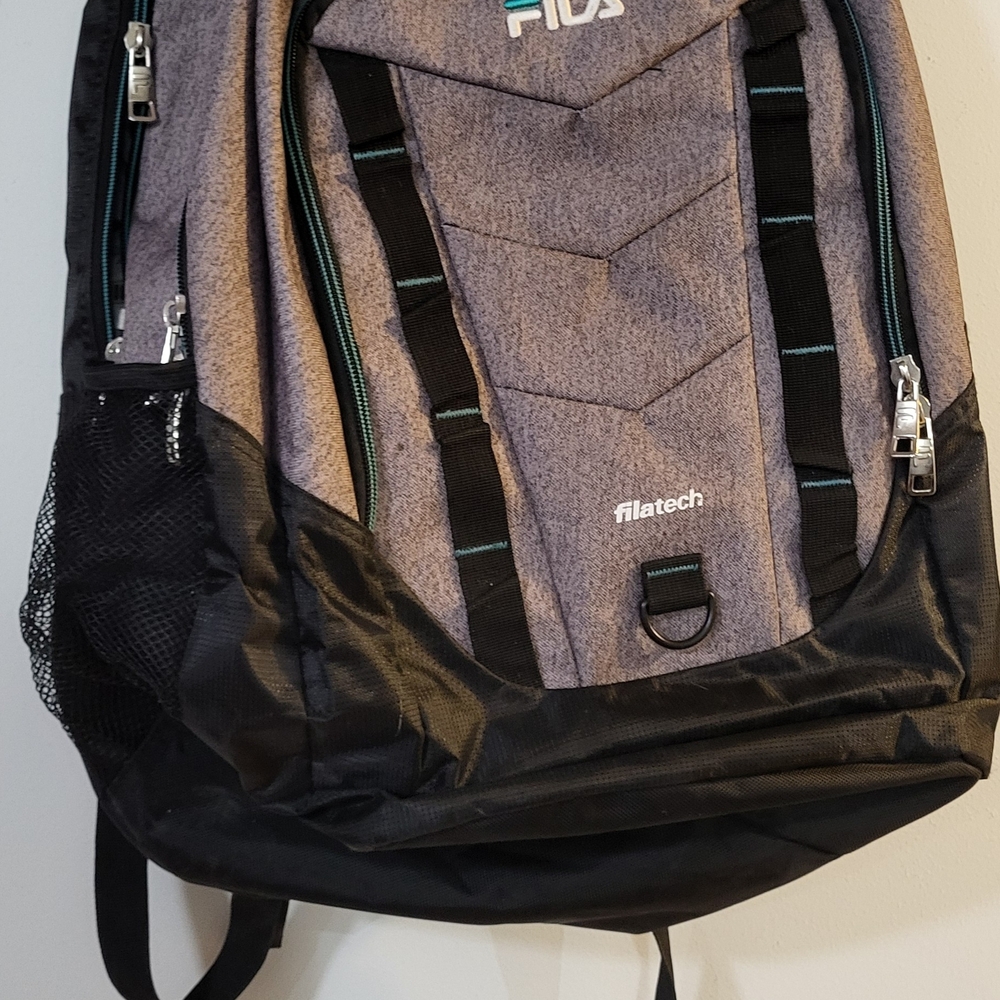 Fila Gray and Black Men's Backpack